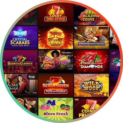 Pin-Up Casino offers a wide variety of different games.