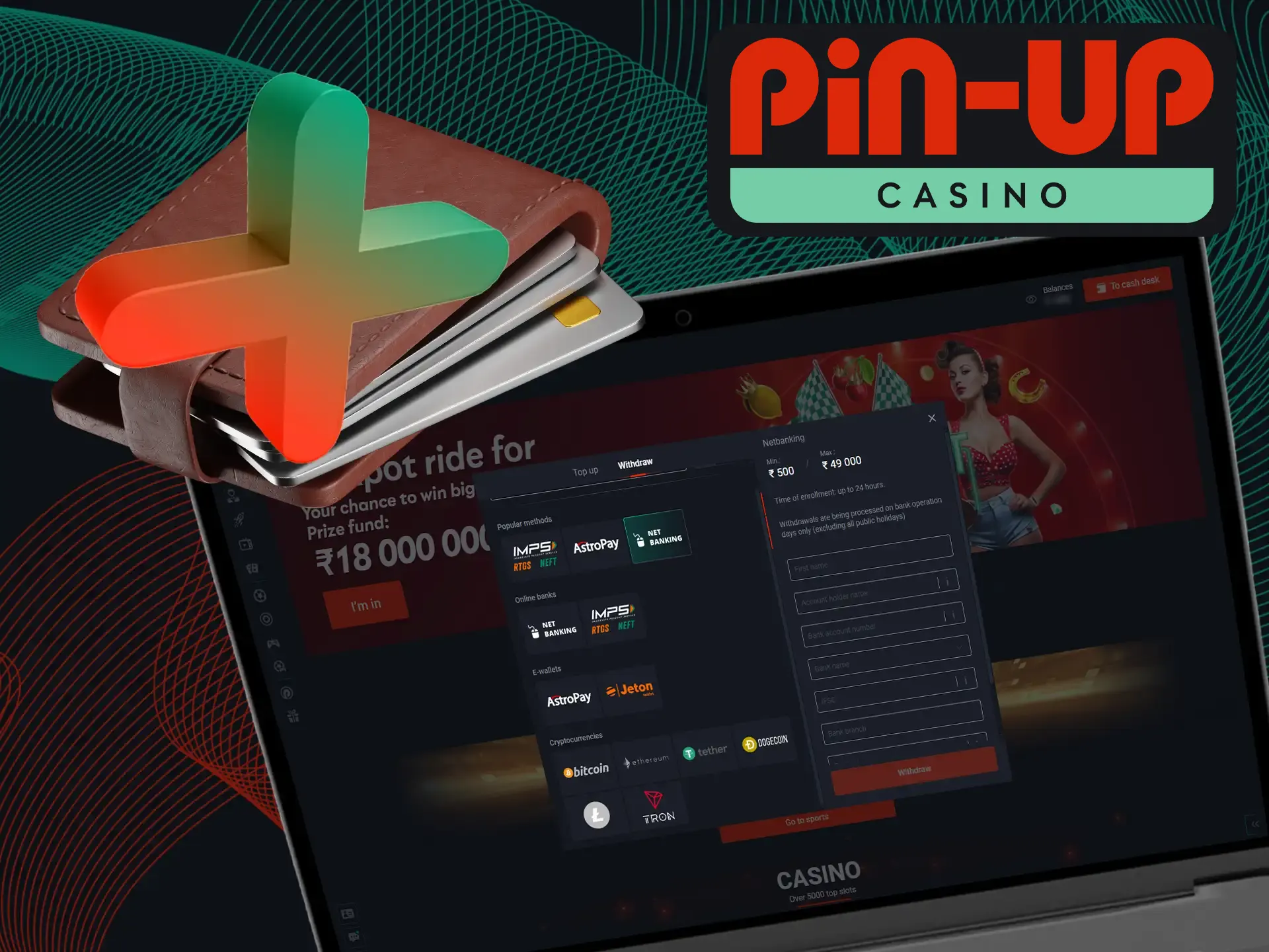 Bonus funds at Pin-Up Casino must satisfy wagering conditions prior to being moved to your card or e-wallet.