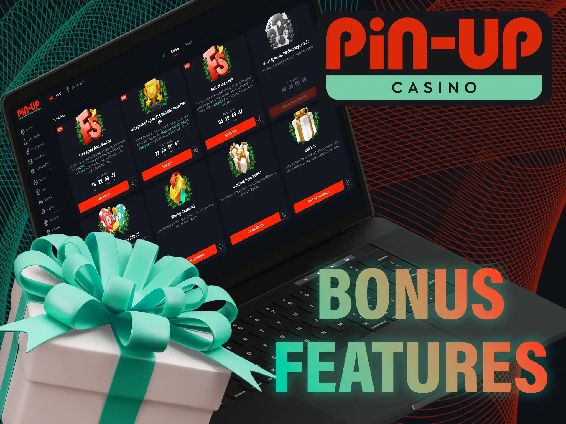 Pin-Up Casino frequently provides bonus features for slot games!